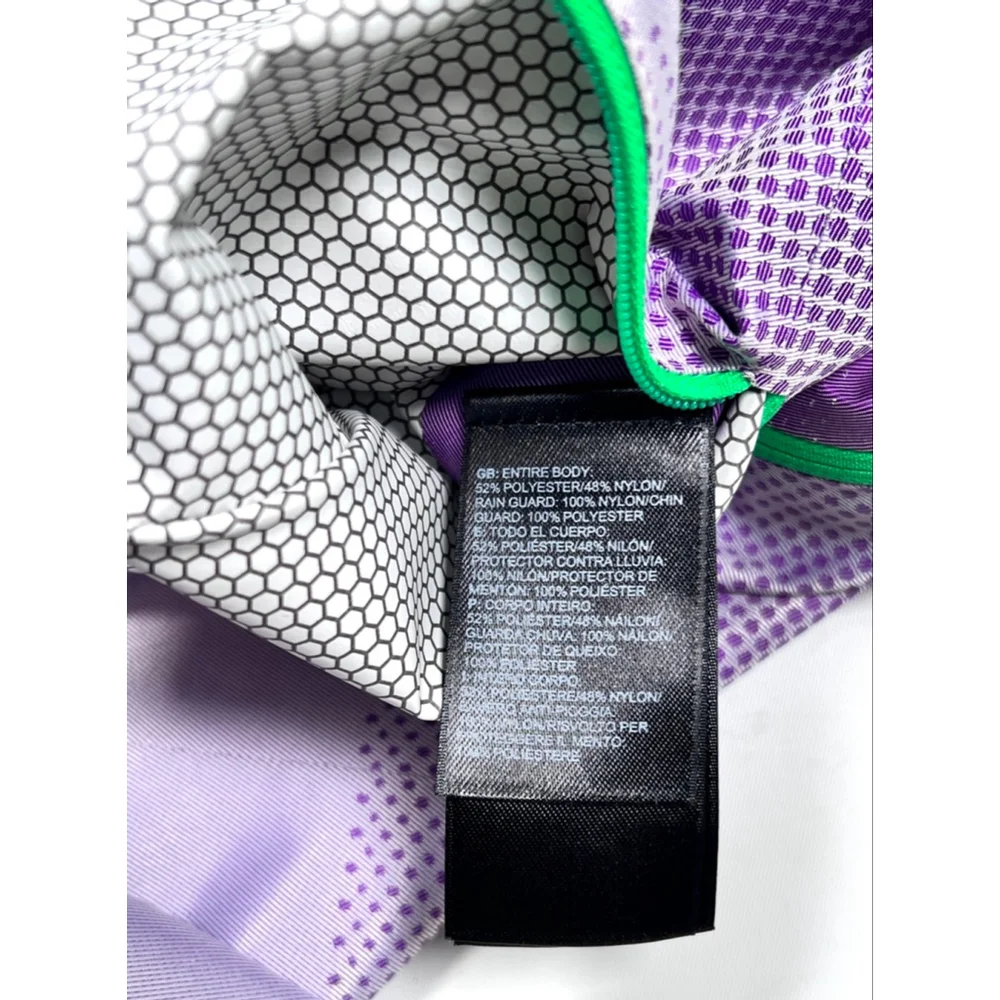 The North Face Womsns Jacket Purple White Gradient HyVent 2.5L Jacket S/P - Picture 10 of 11